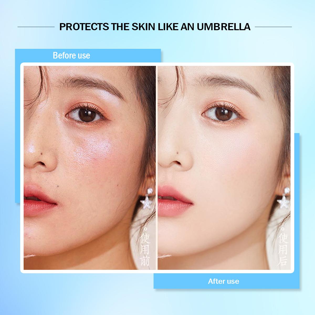 Worada SPF60+++ Sunscreen Sunblock Whitening Cream - Waterproof Long Lasting Face Body Skin 50ml All Skin Types SPF60 3IN1 Sun Protection Moisturizer Make-Up Primer - Hydrate, Moisture