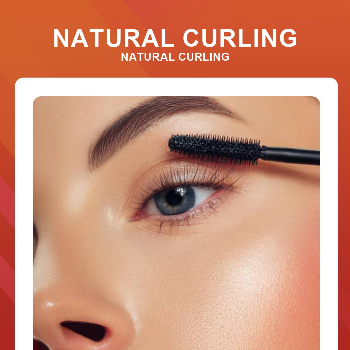 WORADA Lasting Waterproof Long Lasting Mascara Volumizing Curling Lengthening Smudgeproof Fresh Natural Lashes Makeup