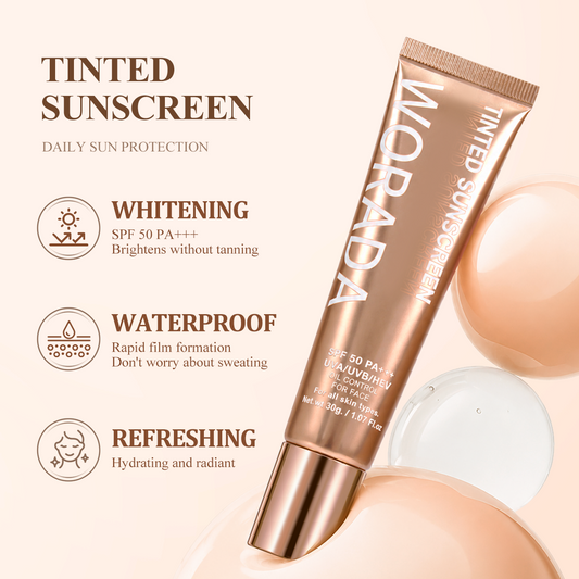 [FDA Approved] WORADA Tinted Sunscreen SPF50+++