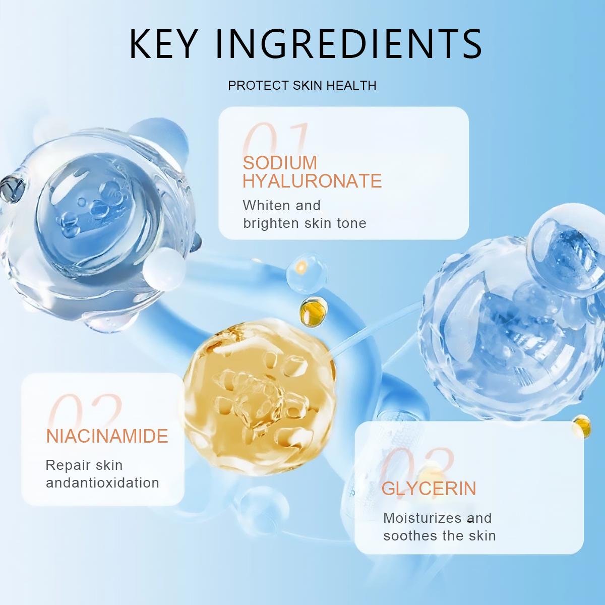 [FDA Approved] WORADA Sunscreen SPF60 PA+++ Sunblock Whitening Cream And Whitening Lotion Gluta Acid  X10 SPF 50 PA+++ Body Care Hydrating Pack Uv Skincare Comfort Moisturizer Moisture Skin Repair Cosmetic