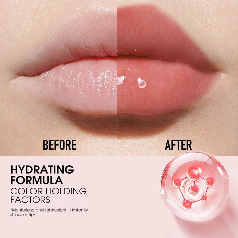 [FDA Approved]  Worada Buy 1 take 1Touching Long Lasting Refreshing Moisturizing Non sticky waterproof Lip Tint Color Makeup Cosmetic Hydrate Moisturizer Moisturizer Gloss Lipgloss Flawless Lipstick liptint Moisture Glossy Lip Care magenta water tint
