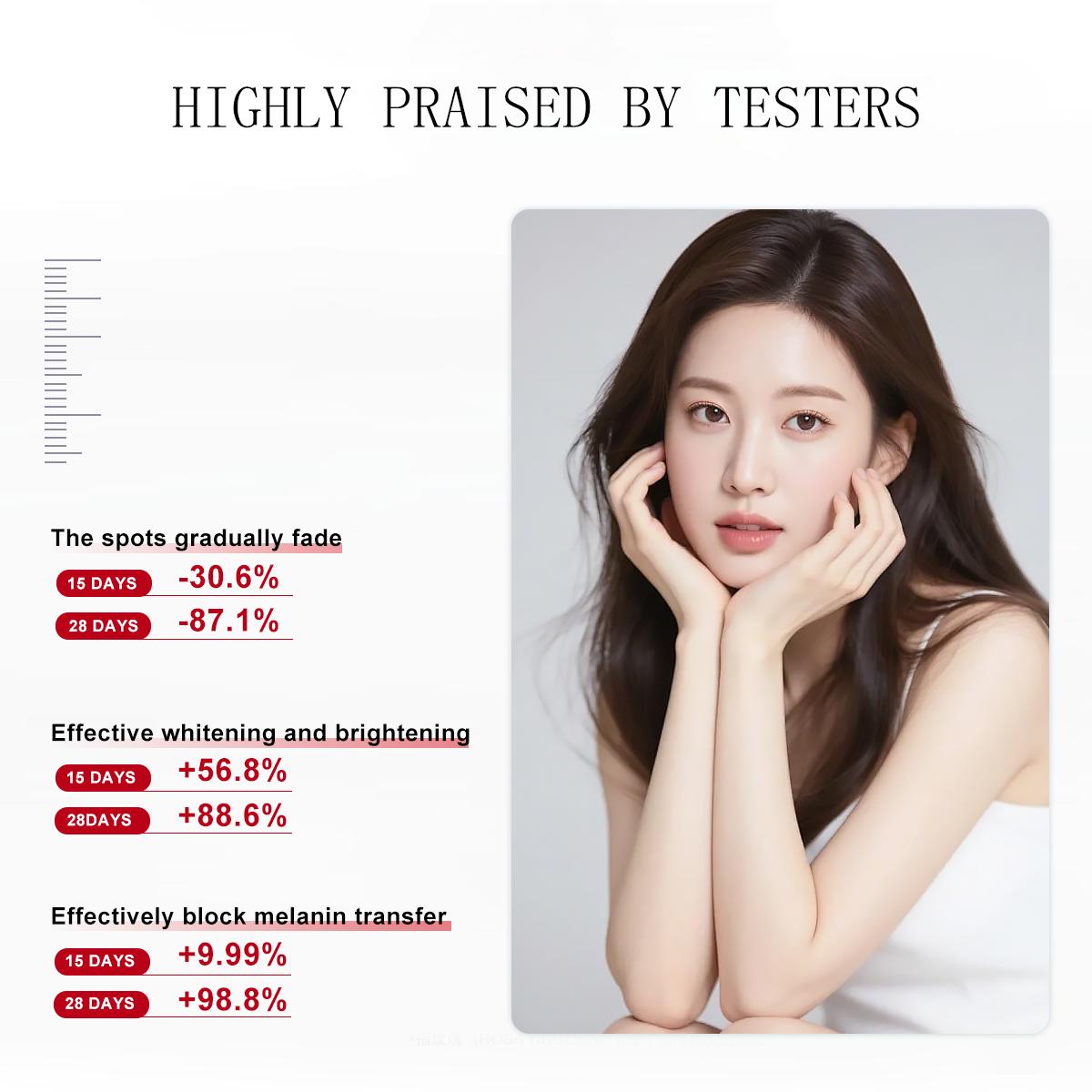 WORADA Anti Freckle Whitening Essence 120ML - Brightens Skin Tone, Hydrates, Calms Acne, for All Skin Types - Radiant & Flawless - Pack