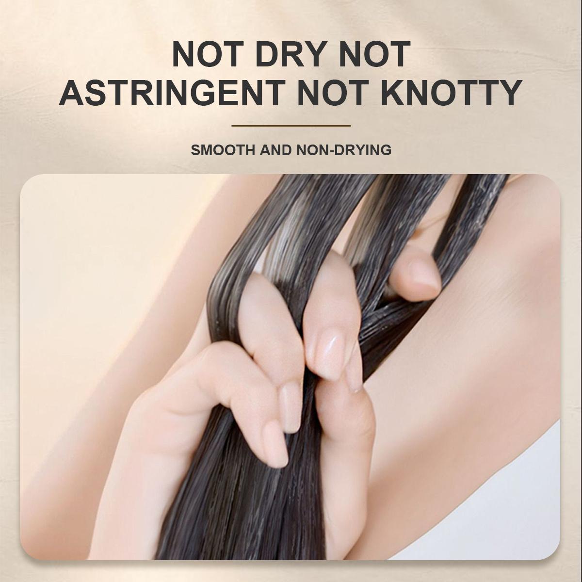 BUY 1 TAKE 1 WORADA amino acid shampoo anti-dandruff repair damaged hair dry hair care oil control shampoo 400ml improve damage/split ends, remove dandruff, control oil, anti-frizz, enhance curl, keep smooth