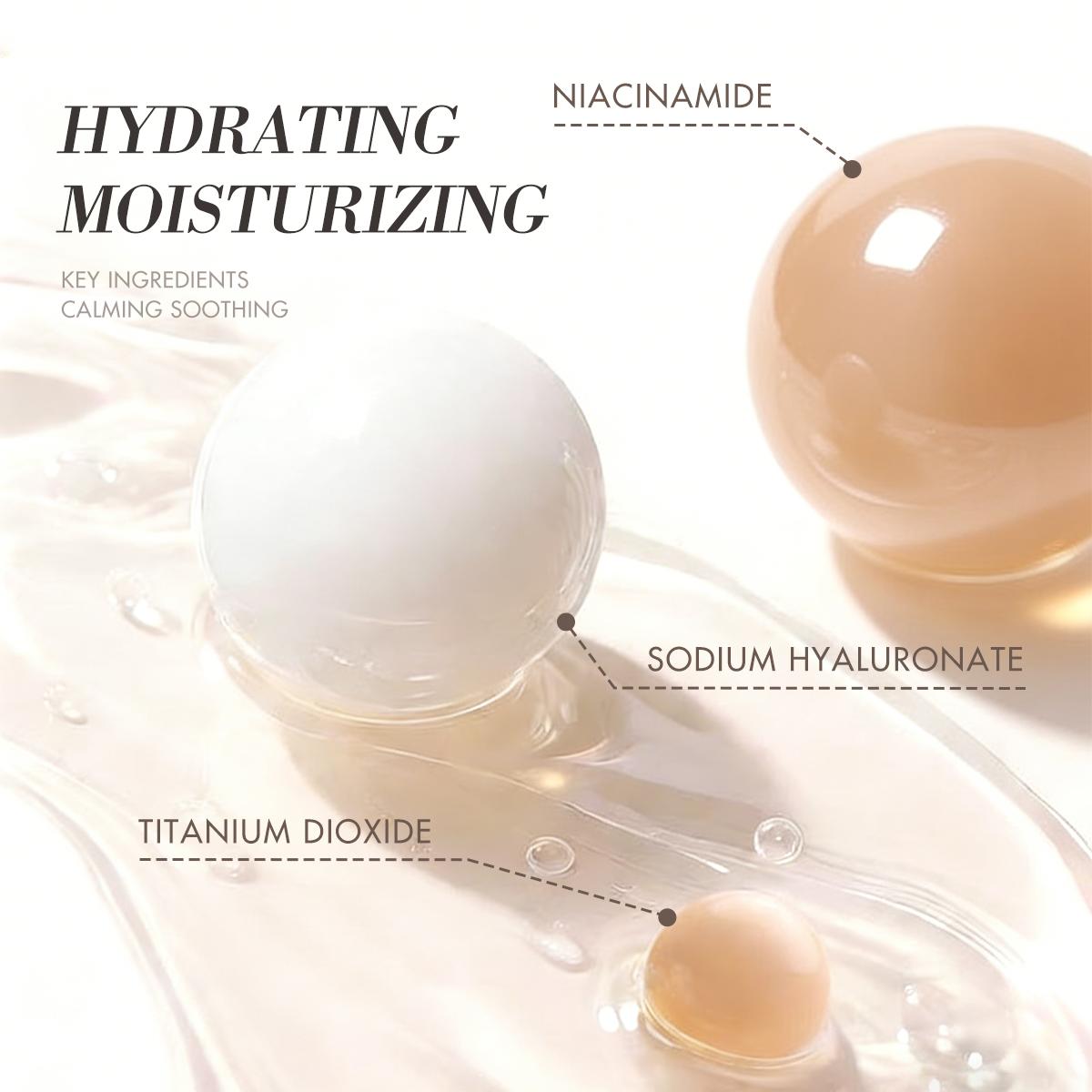 [FDA approved] Buy 1Take1 WORADA Tinted Sunscreen SPF50+++ Lightweight no white cast sun protection hydrating Vitamin E hydrating long-lasting for all skin types Gentle textureUse as a makeup primer sunscreenand gentle sunkissed Uv