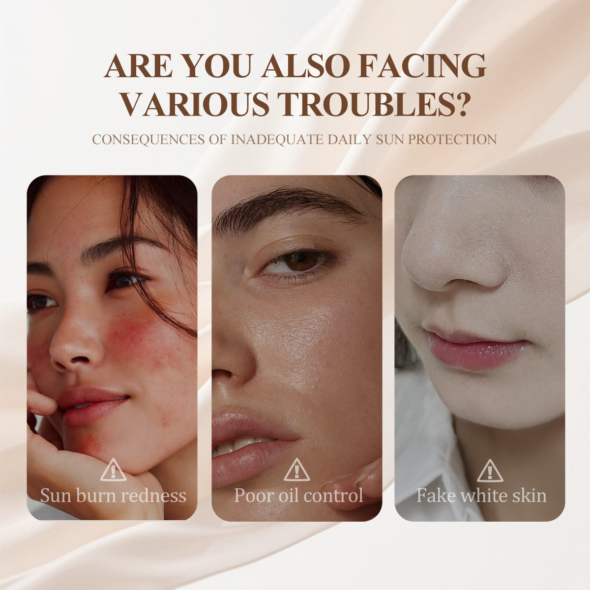 [FDA Approved] WORADA Tinted Sunscreen SPF50+++