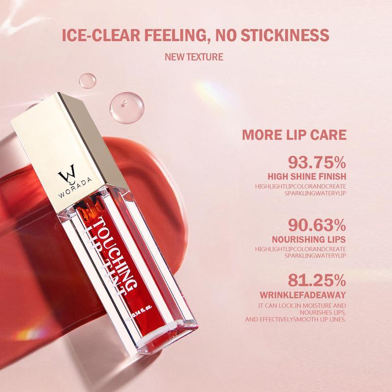 [FDA Approved]  Worada Buy 1 take 1Touching Long Lasting Refreshing Moisturizing Non sticky waterproof Lip Tint Color Makeup Cosmetic Hydrate Moisturizer Moisturizer Gloss Lipgloss Flawless Lipstick liptint Moisture Glossy Lip Care magenta water tint