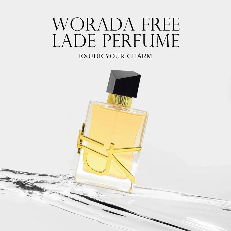 【FDA Approved】WORADA Free Lade Perfume Women's Love Fragrance Long Lasting Sweet Perfume Floral Fruity Lasting Fragrance Mist Perfume amor psyche perfume