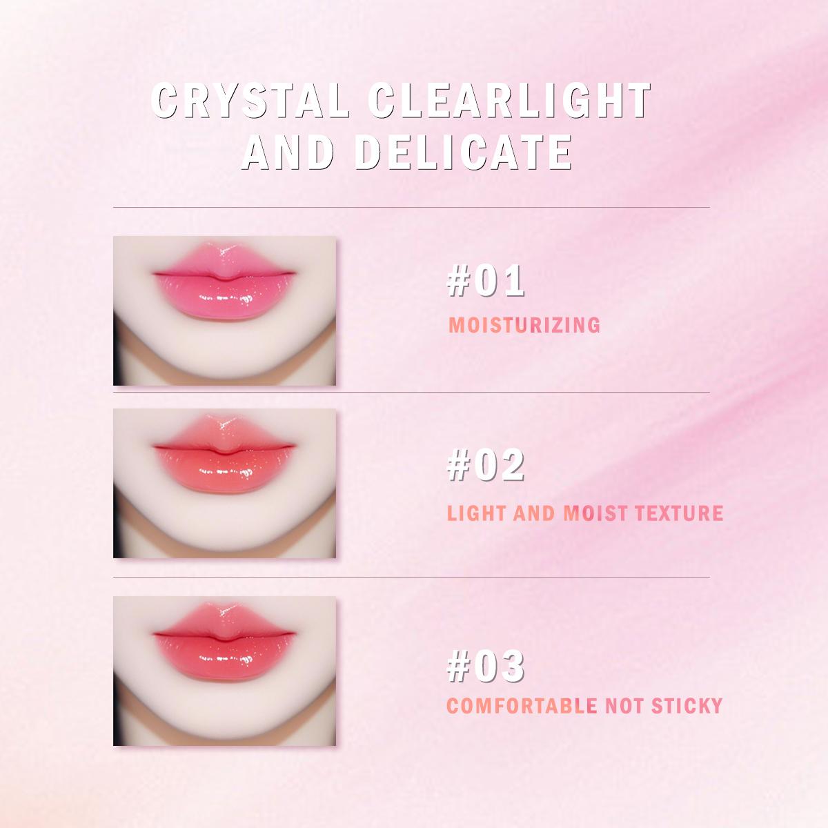 [FDA Approved] WORADA Magic change color Lip Oil Long Lasting Smooth Lightweight Moisturizing Shine Shimmer Plumping Tint Care 8.5ml Cosmetic Gloss Lipgloss Glossy Lipstick Lip Care Makeup Moisturizer Hydrate Matte Moisture Pack kay gandaserum lips Brush