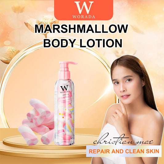 COD WORADA Cotton Candy Body Cream Nicotinamide Moisturizing Fragrance Body Cream  your skin silky soft and feeling renewed Brightening Non- Sticky Moisturizing fruity candy 200ml Body Care Lotions Comfort Moisture Moisturizer Moisturize Skin Repair Scent