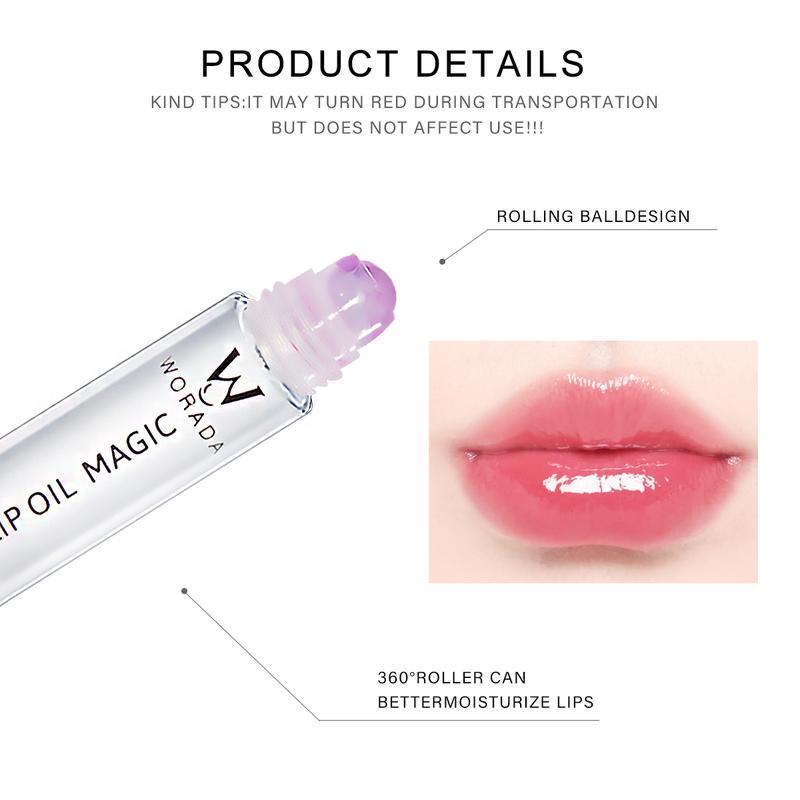 [FDA Approved] Buy 1 Get 1 Free Magic Color Changing Lip Oil Long-Lasting Smooth Lightweight Moisturizing Shiny Shimmer Plumping Tint Treatment 8.5ml Cosmetics Glossy Lip Gloss Glossy Lipstick Lip Care Makeup Moisturizer Moisturizing Matte Moisturizing