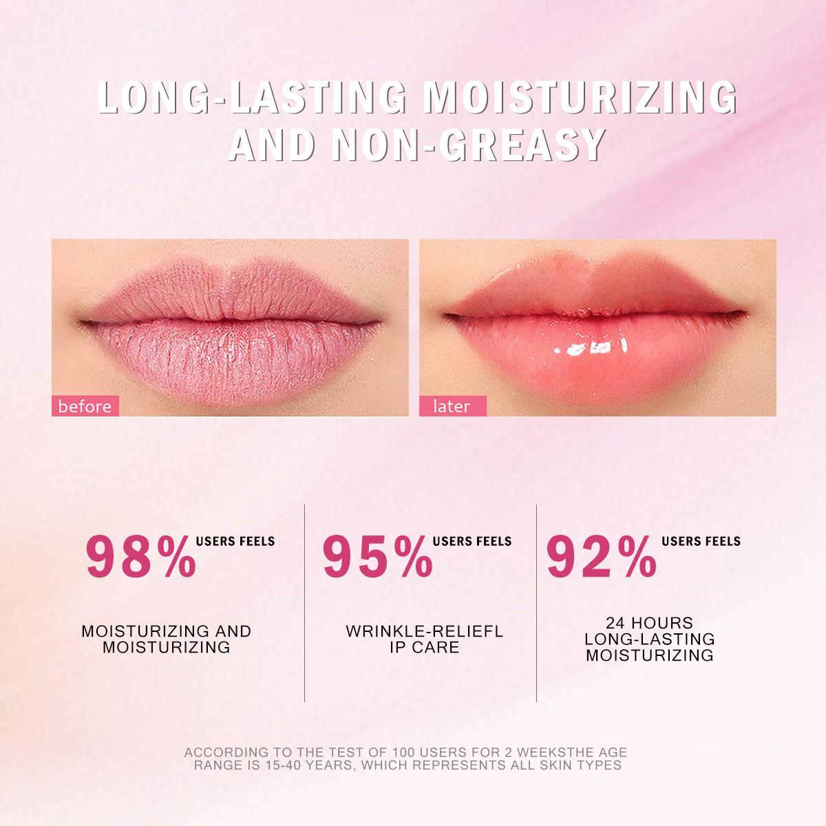 [FDA Approved] WORADA Magic change color Lip Oil Long Lasting Smooth Lightweight Moisturizing Shine Shimmer Plumping Tint Care 8.5ml Cosmetic Gloss Lipgloss Glossy Lipstick Lip Care Makeup Moisturizer Hydrate Matte Moisture Pack kay gandaserum lips Brush