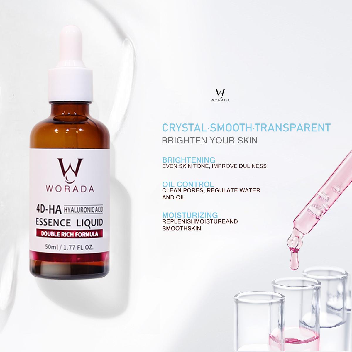 [FDA Approved] WORADA COMBO SPF60 SUNSCREEN AND 4DHA HYALURONIC SET sun protection,whitening and moisturing Facial Moisture Skincare Bright Hyaluronic Acid Nourishing Uv Skin Repair Comfort Moisturizer Gentle Radiant Hydrating Pack Hydrate Serums