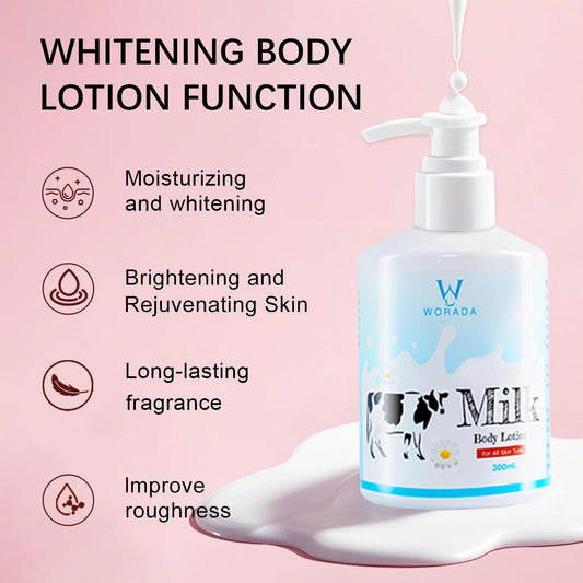 [FDA Approved]3 BOTTLE WORADA Papaya Lotion Gluta Acid And Papaya Extrac and Milk Whitening Hand&Body Lotion  Whitening  For All Type Body Care Gentle Skincare Skin Repair Lotions Smooth Mild Restore Comfort lotion  viral Moisturizer Moisture Hydrating