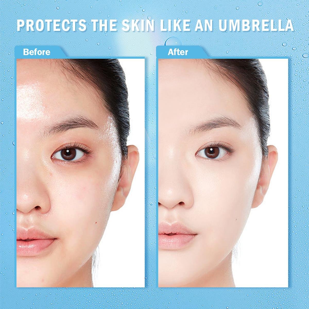 Worada FDA Approved Buy 1 Take 2 SPF60 Sunscreen Protection Make-Up Primer for All Skin Types Hydrate Brightening Skin Repair Moisture Moisturizer