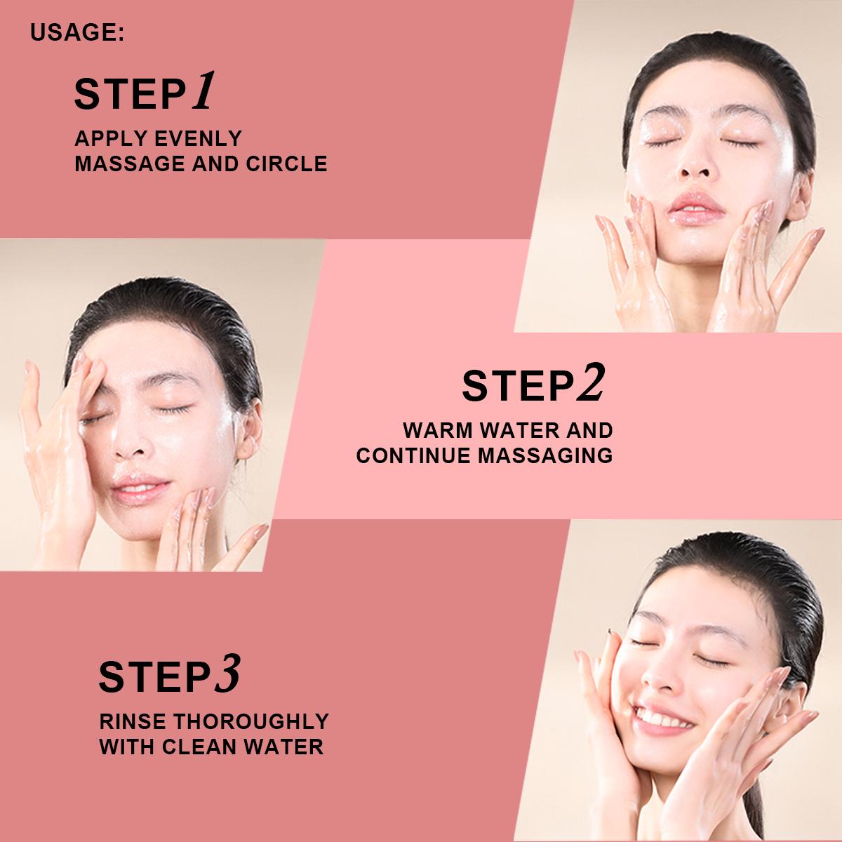 Worada All In 1 Booster Makeup Cleansing Water 350ml - Cleanses, Soothes, and Removes Makeup for Sensitive, Acne-Prone, Oily, or Dry Skin - Hydrating and Whitening Moisturizer - Facial, Hydrate - Soothing, Pack