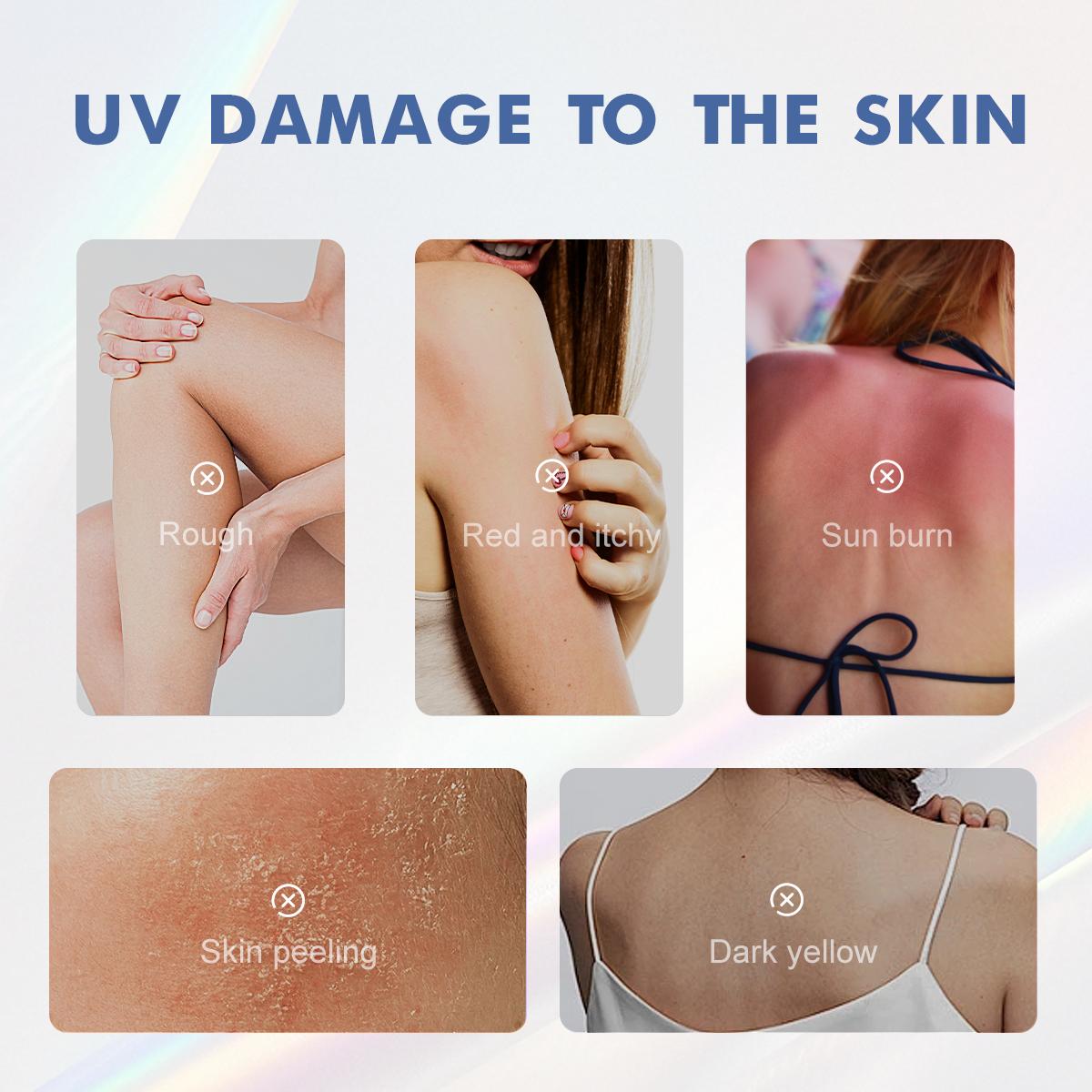 [FDA Approved] BUY 1 TAKE 1 WORADA HYA SUN BODY CREAM SPF50 Easy makeup Make skin white and bright soft and smooth WATERPOOF SUNSCREEN LOTION 100ML FOR All Skin Types Body Care Hydrating Waterproof Uv Pack Cosmetic Comfort Moisturizer Moisture Sunblock