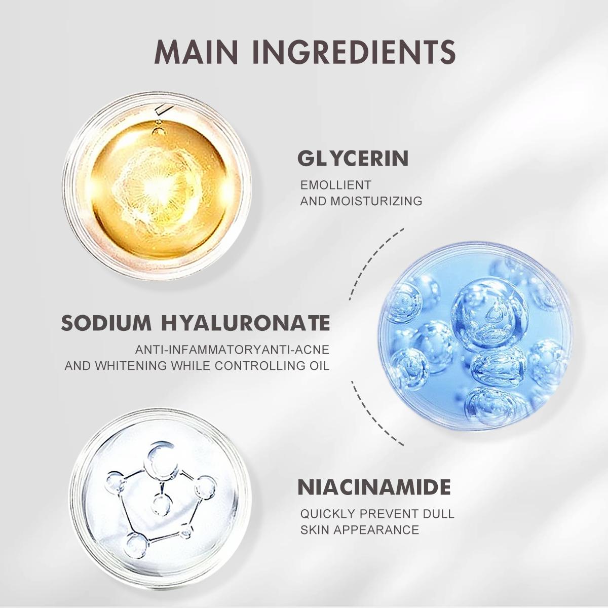 [FDA Approved] WORADA Niacinamide Serum 10% + SPF60 Sunscreen Set | Anti Acne Brightening Oil Control + Whitening Sunblock Waterproof Long Lasting UV Protection Hydrating Moisturizer Primer All Skin Types COD Buy 1 Take 1
