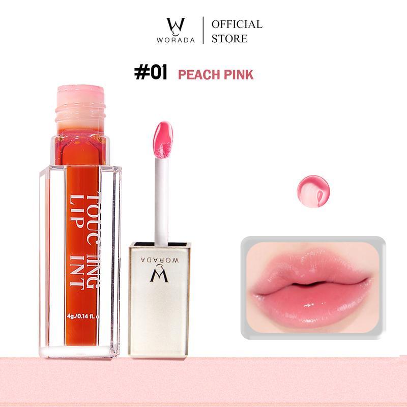 [FDA Approved]  Worada Buy 1 take 1Touching Long Lasting Refreshing Moisturizing Non sticky waterproof Lip Tint Color Makeup Cosmetic Hydrate Moisturizer Moisturizer Gloss Lipgloss Flawless Lipstick liptint Moisture Glossy Lip Care magenta water tint